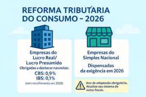 Reforma Tributária 2026 Mudanças